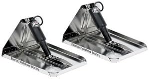 Lenco 16" x 12" Heavy Duty Performance Trim Tab Kit w/o   Switch Kit 12V