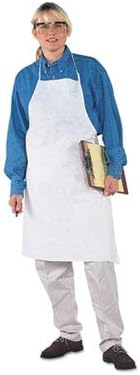 KleenGuard Kimberly-Clark 36550 A20 Apron, 28-Inch x 40-Inch, White, One Size Fits All (KCC36550)