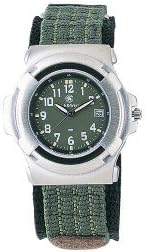 Smith & Wesson Men's Lawman Watch, 3ATM, Glowing Hands, Olive Drab Face, Nylon Strap, Tactical Watch, Precision Quart