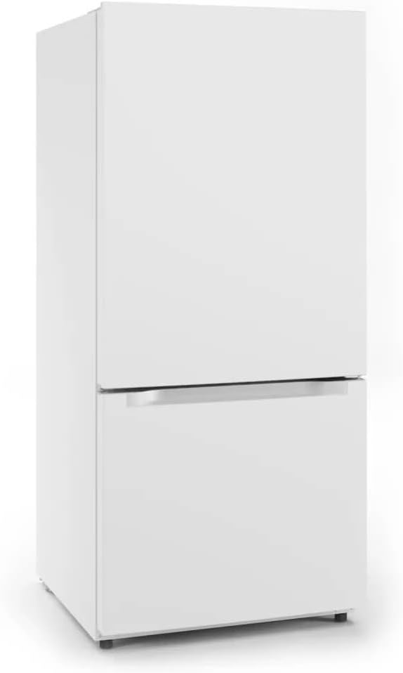 Midea 18.7 Cu. Ft. Bottom Mount Freezer Refrigerator - 18.70 ft - Auto-defrost - Reversible - 2x Freezer Drawer(s)