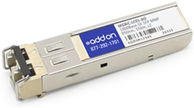 ADDON ENTERASYS MGBIC-LC01 COMPATIBLE TAA COMPLIANT 1000BASE-SX SFP TRANSCEIVER