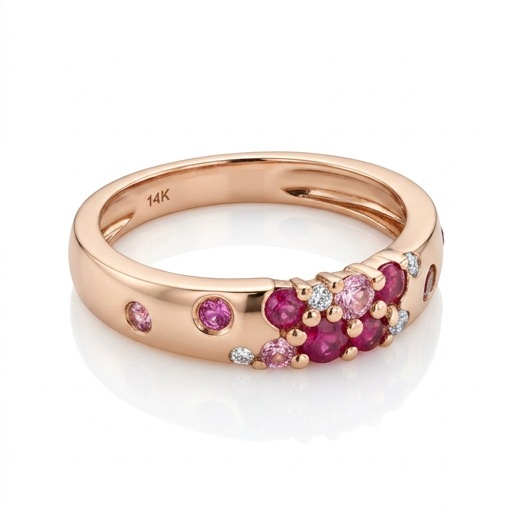 Anillo De Rubí Bloom