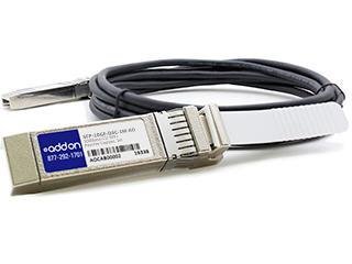 AddOn Add-On Computer Juniper Networks Compatible 10GBase-CU SFP+ to SFP+ Direct Attach Cable (SFP-10GE-DAC-1M-AO)