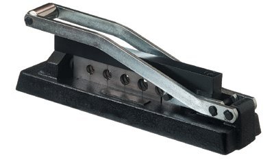 Western Enterprises CR-100 Heavy-Duty Ferrule Crimp Machine - 3/16, 1/4, 5/16, 3/8 (Silver)