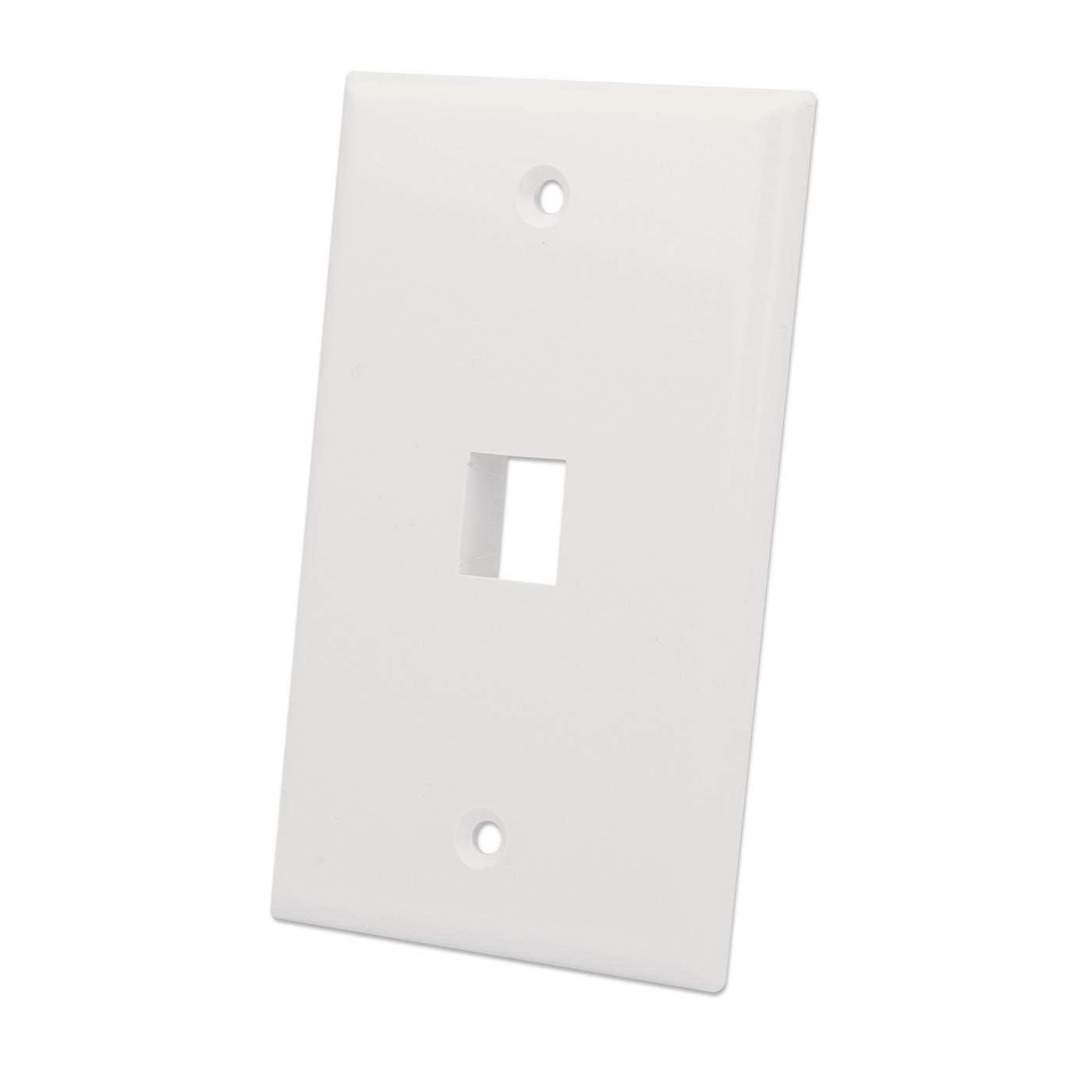INTELLINET 1-Outlet Keystone Wall Plate