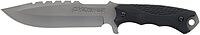 Schrade Delta Class Extreme Survival Fixed Blade 10.75in with 6in AUS-10 Steel Blade and Non-Slip Grip for Camping and Bushcraft