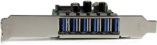 StarTech.com 7 Port PCI Express USB 3.0 Card - 5Gbps - Standard & Low-Profile - SATA Power - UASP Support