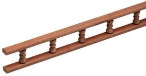 Whitecap 60705 Teak 5' Standard Pin Rail