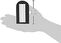 Lansky 3" Hard Super Arkansas Pocket Stone with 2 Sharpening Grooves and Pouch