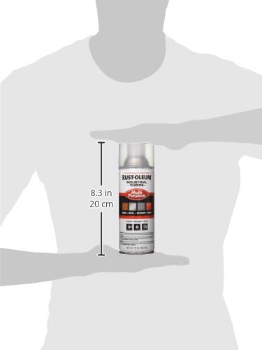 RUST-OLEUM Industrial Choice 1600 System Multi-Purpose Enamel Spray Paint, 12 oz