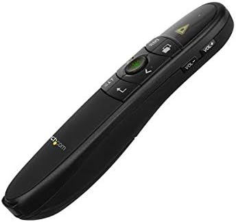 StarTech.com Wireless Presentation Remote with Green Laser Pointer - 90 ft. (27 m)