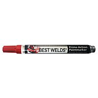 BEST WELDS 900-PAINTMKR-RED - Prime-Action Paint Marker, Reversible Chisel/Bullet (12pk)