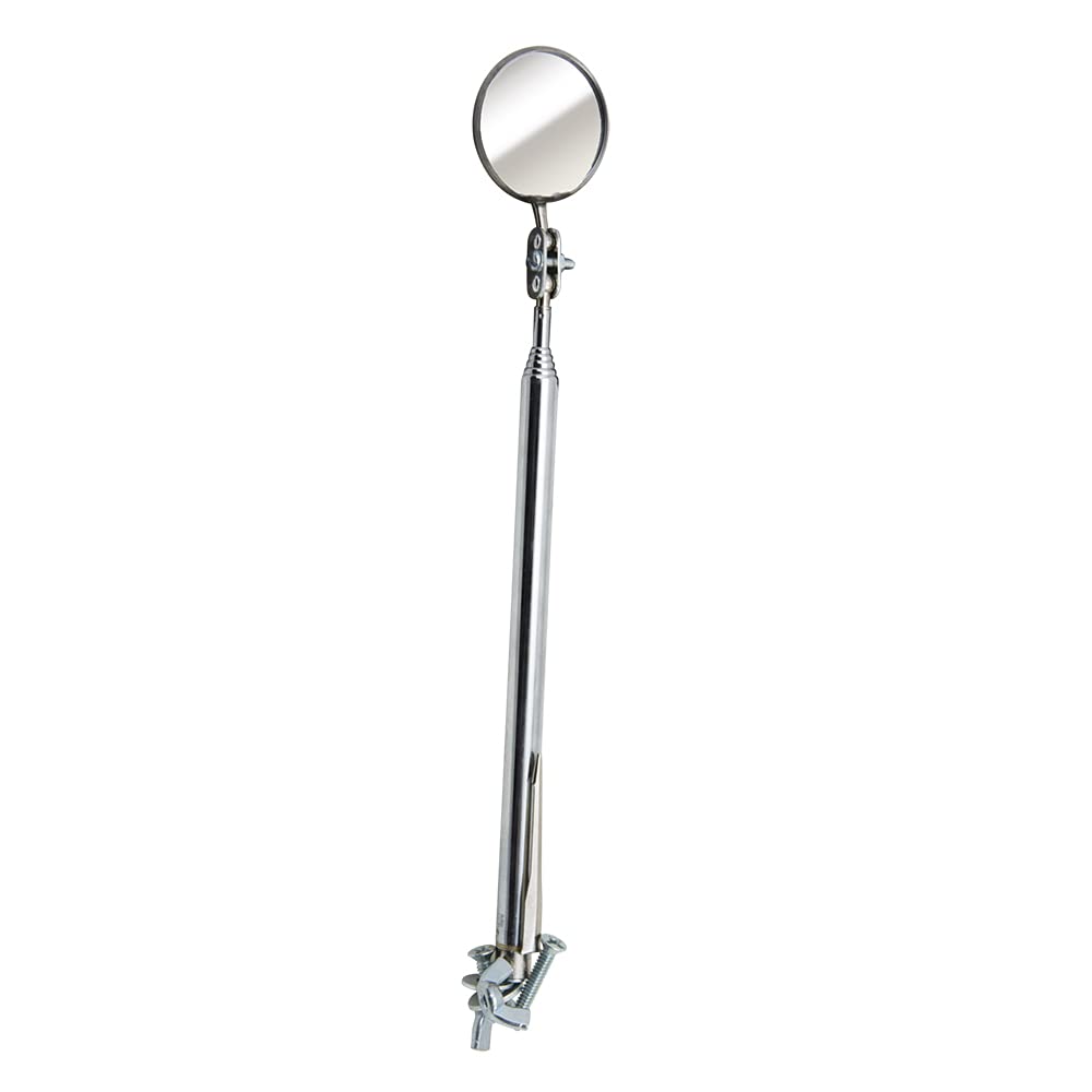 Inspection Mirror,XL Telescoping,10in.L