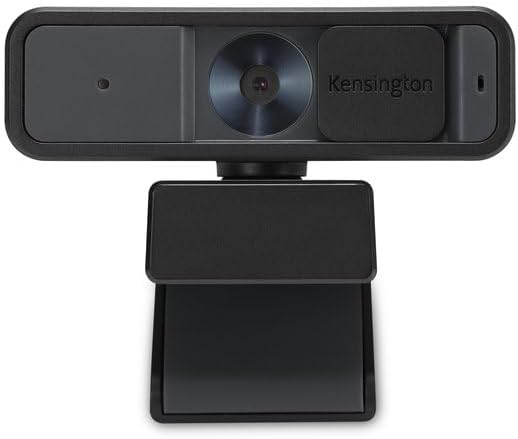 Kensington W2000 1080P Auto Focus Webcam, Full HD 1080P/30fps Webcam with Microphone for Video Conferencing
