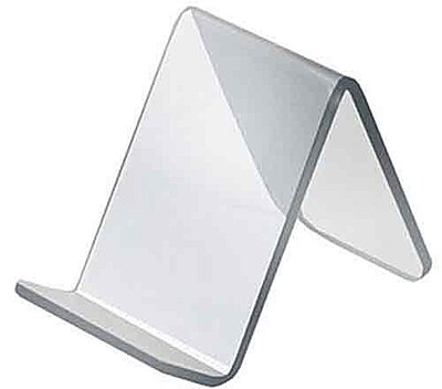 Azar Displays Acrylic Easel Displays, Clear, 10-Pack