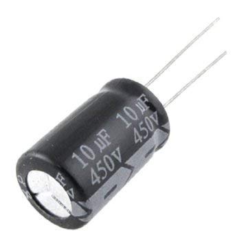 CAPACITOR 10UF 450V