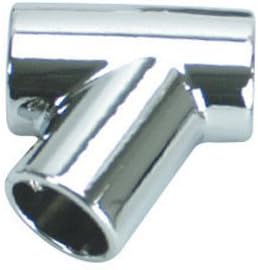 316 Stainless Steel 60 Deg Universal Tee 1" (WHITECAP 6193C)
