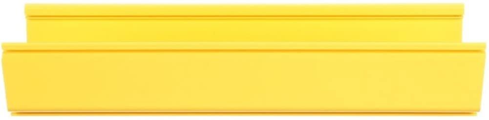 Panduit FR6X4YL6 FiberRunner 6x4 Channel, Yellow for Use with FRCR6YL-X, FRHC6YL6