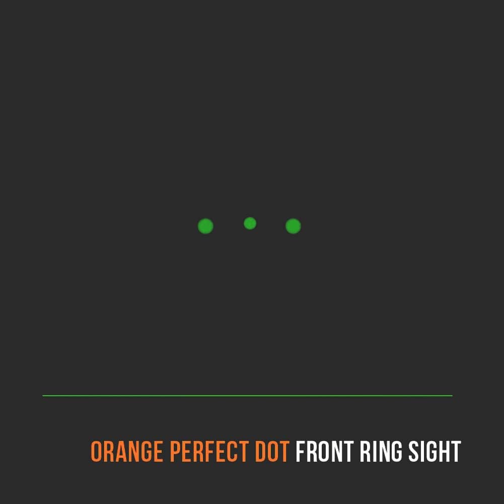 Night Fision Tritium Perfect Dot Front Sight Compatible with Glock, CZ, Smith&Wesson, Taurus, Canik - Walther, 1911, FN