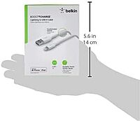 Belkin BoostCharge Braided USB-A to Lightning Cable