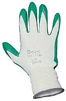 General Purpose Work Gloves: Small, Nitrile Coated, Nylon
