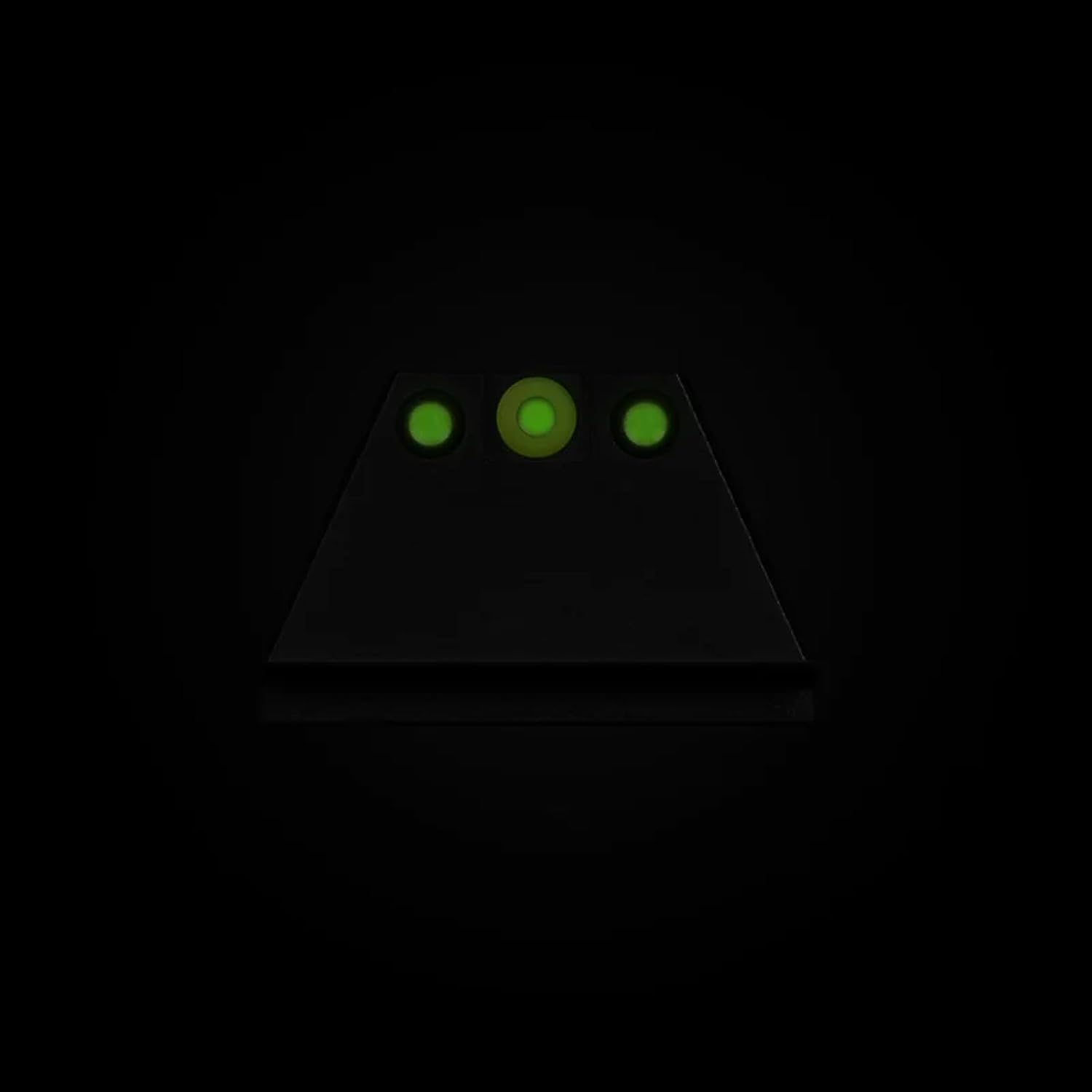 NIGHT FISION Suppressor-Height Tritium Night Sight Set for Glock