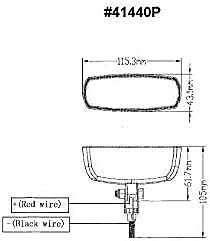 Scandvik Bracket Mount LED Spreader Light - White