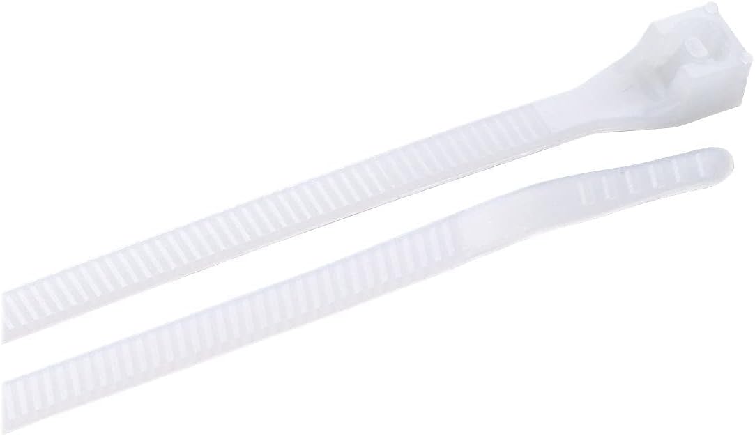 Gardner Bender 46-308MN Nylon Cable Tie, 8 Inch., 75 lb. Tensile Strength, Wire/Wrap & Household Use, Zip Tie, 1000 Pk