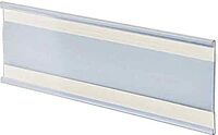 Azar Displays 199610 6-Inch Width by 3-Inch Height Adhesive Back Nameplate, 10-Pack