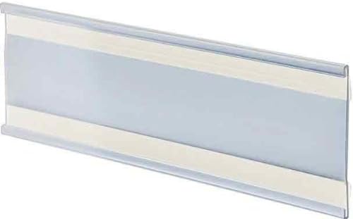 Azar Displays 199610 6-Inch Width by 3-Inch Height Adhesive Back Nameplate, 10-Pack