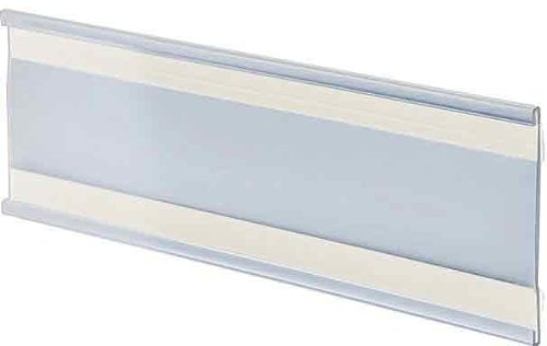 Azar Displays 199610 6-Inch Width by 3-Inch Height Adhesive Back Nameplate, 10-Pack