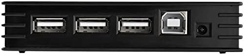 StarTech.com 7 Port USB 2.0 Hub – Portable and Compact – Bus Powered USB 2.0 Extender – USB Multiport Expander