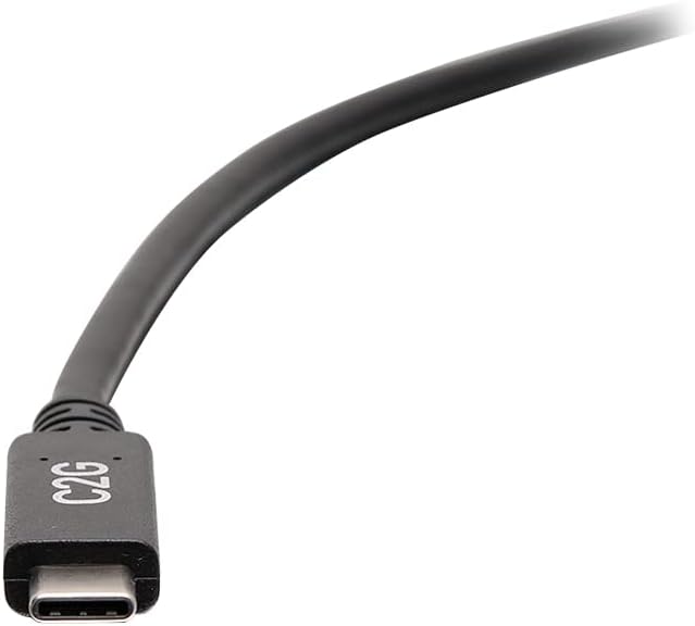 C2G 6in USB-C® Male to USB-A Male Cable - USB 3.2 Gen 1 (5Gbps)