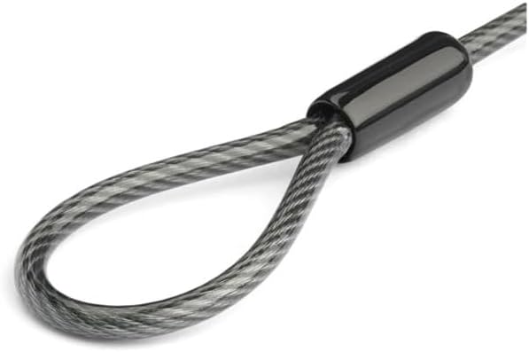 StarTech.com Universal Laptop Cable Lock Expansion Loop - 6” (15cm) Anti Theft 4-Digit Combination K-Slot Lock