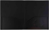 JAM Paper Heavy-Duty 2-Pocket Plastic Presentation Folders - Letter Size
