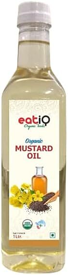 eatiQ Organic Foods - ORGANIC MUSTARD OIL 1LTR