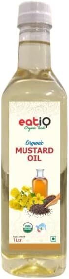 eatiQ Organic Foods - ORGANIC MUSTARD OIL 1LTR