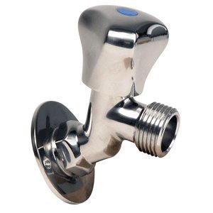 Whitecap P-2456, 3/4" GHT x 1/2" IPT Raw Water Washdown Sillcock, Stainless Steel