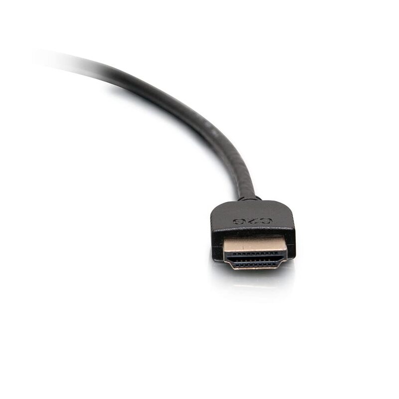 10ft (3m) Flexible Standard Speed HDMI® Cable with Low Profile Connectors