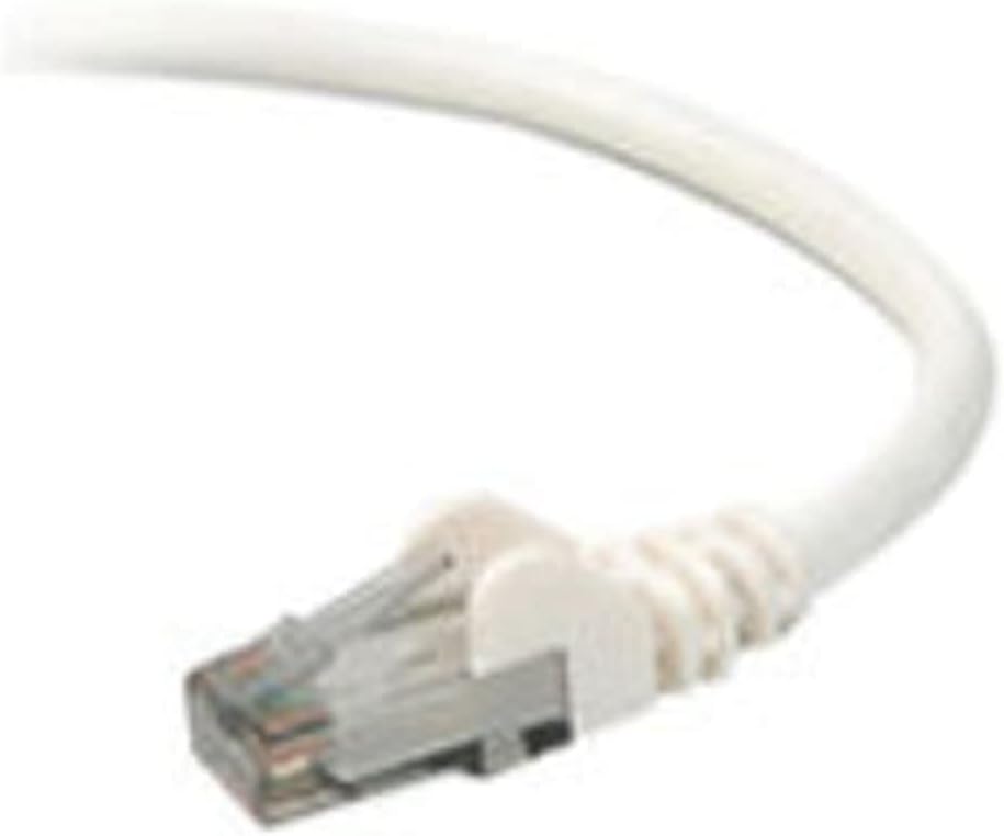 Belkin Cat.6 UTP Patch Cable - RJ-45 Male Network - RJ-45 Male Network - 12ft - White