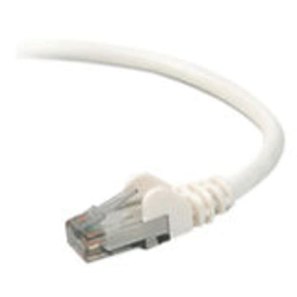 Belkin Cat.6 UTP Patch Cable - RJ-45 Male Network - RJ-45 Male Network - 12ft - White