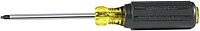 Klein Tools 662 #2 Square-Recess Tip Screwdriver, Made in USA, 4-Inch Round Shank and Cushion Grip Handle