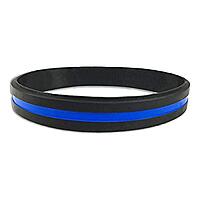 THIN BLUE LINE USA Thin Blue Line Wristband