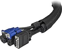 StarTech.com Cable Management Sleeve - Flexible Coiled Cable Wrap
