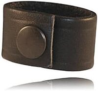 Boston Leather Cord Keeper for 6543 Radio Strap