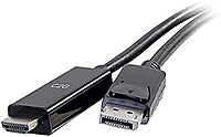 10ft DisplayPort™ Male to HDMI® Male Active Adapter Cable - 4K 60Hz