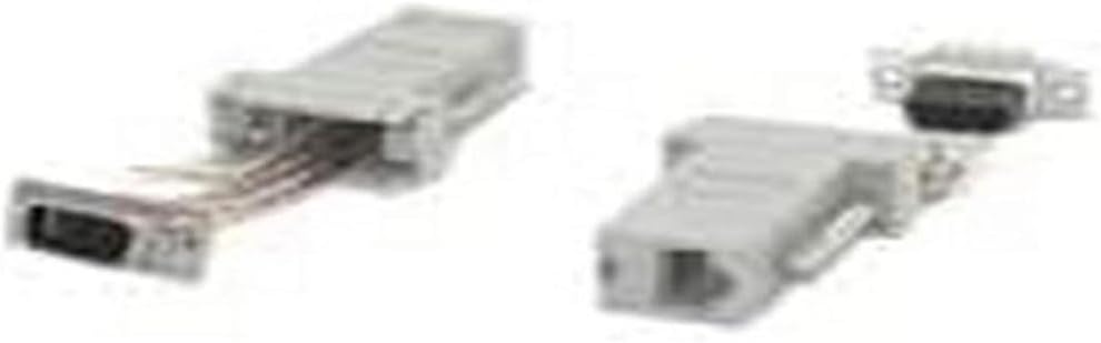 StarTech.com DB9 to RJ45 Modular Adapter - M/F - Serial adapter - DB-9 (M) to RJ-45 (F) - GC98MF,Gray 1 Count (Pack of 1)
