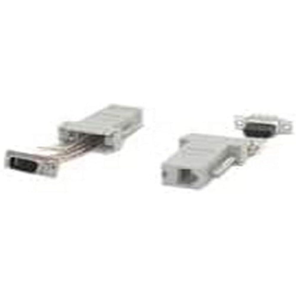StarTech.com DB9 to RJ45 Modular Adapter - M/F - Serial adapter - DB-9 (M) to RJ-45 (F) - GC98MF,Gray 1 Count (Pack of 1)