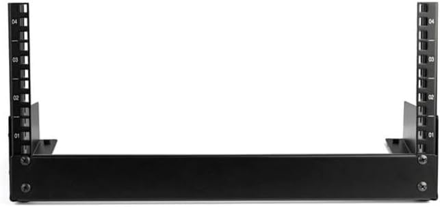 StarTech.com 2-Post 4U Desktop Server Rack, Small Open Frame 19in Computer Rack