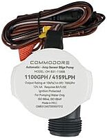 COMMODORE 31B-Series Automatic Bilge Pump - 1100 gallons per hour 12v